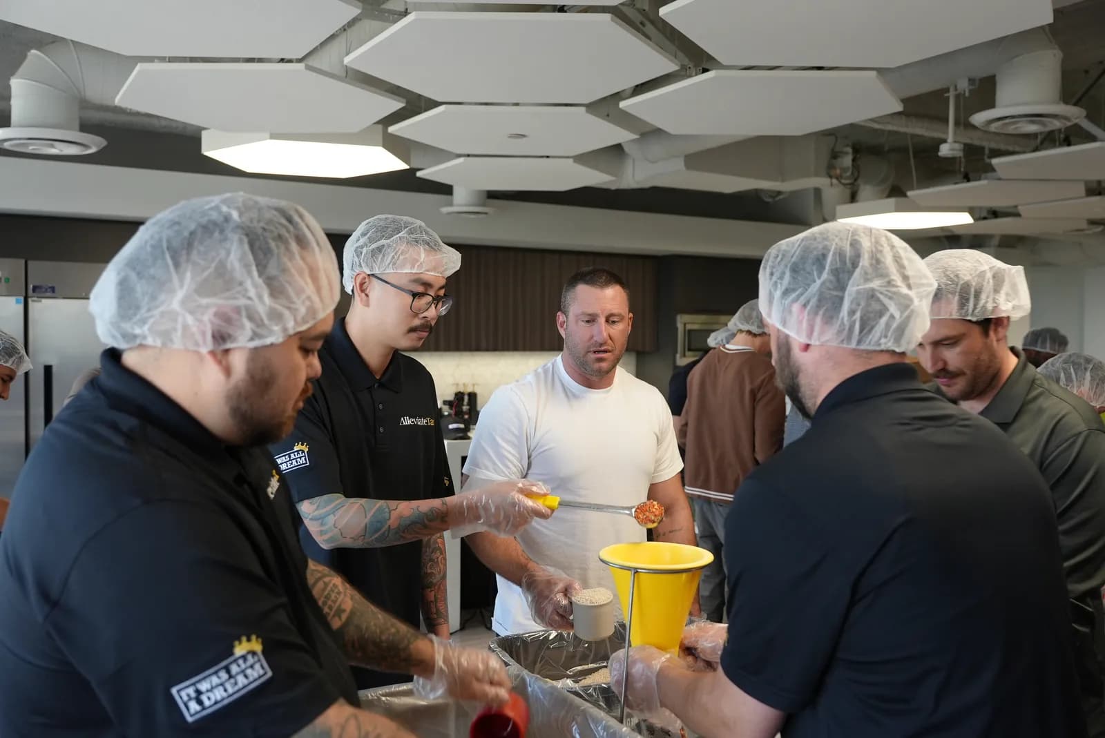 Rise Against Hunger event