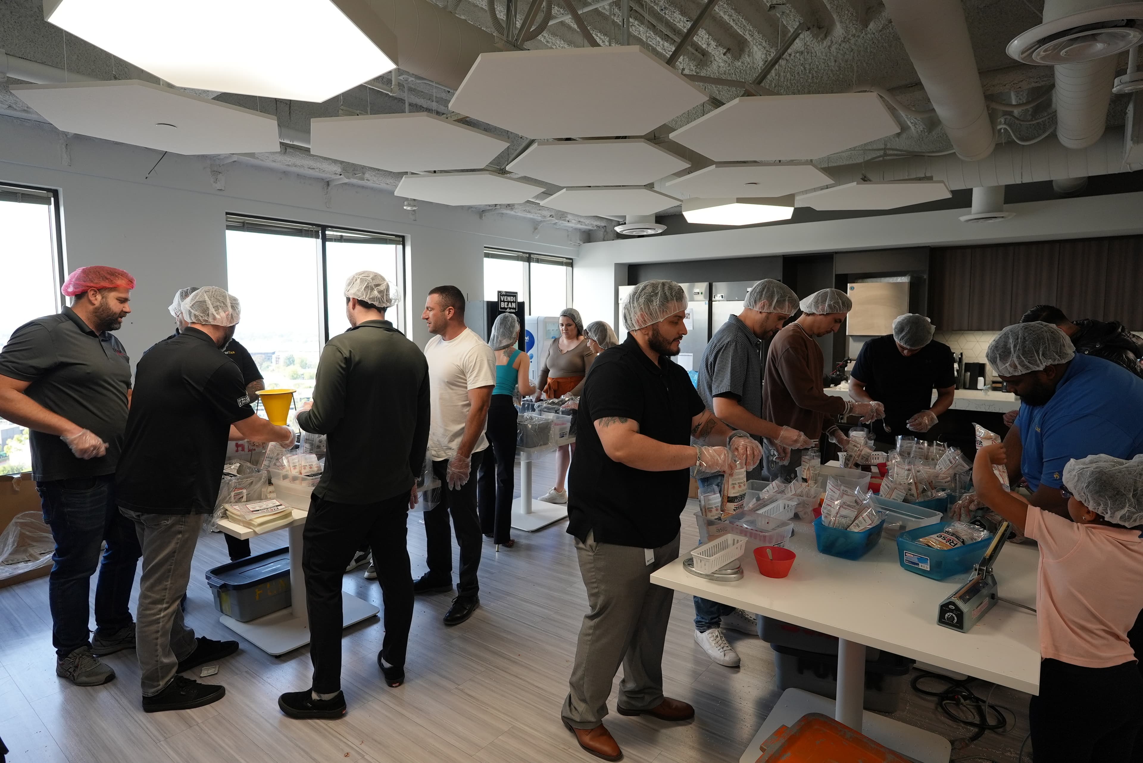 Rise Against Hunger event